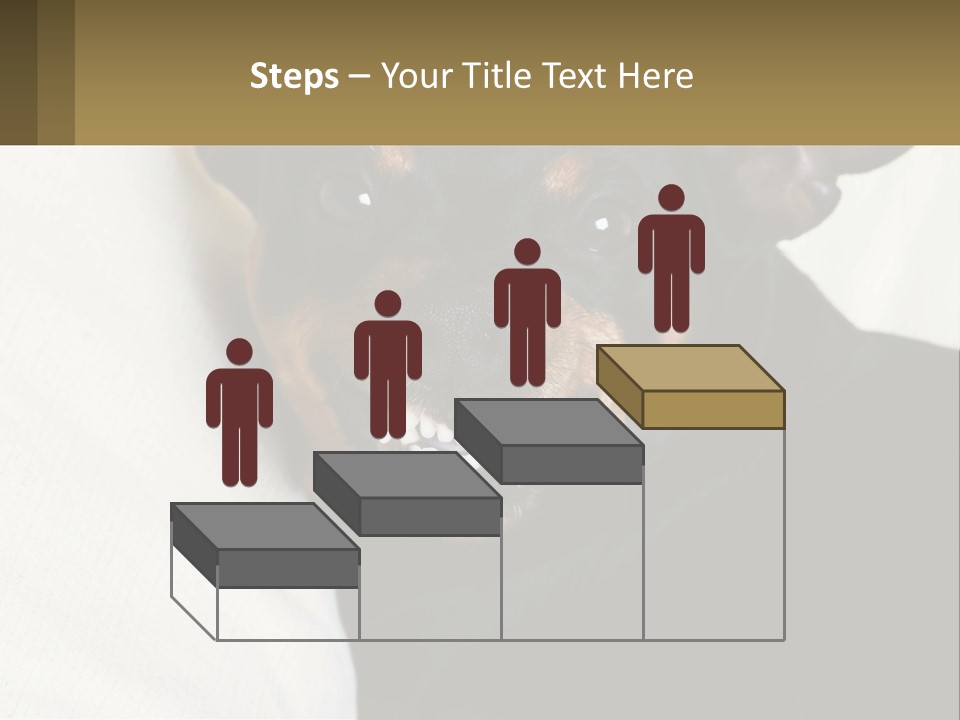 An Evil Dog PowerPoint Template