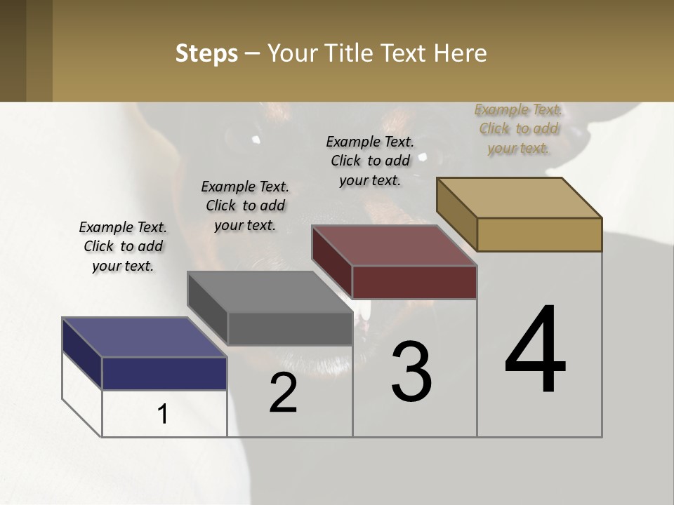 An Evil Dog PowerPoint Template