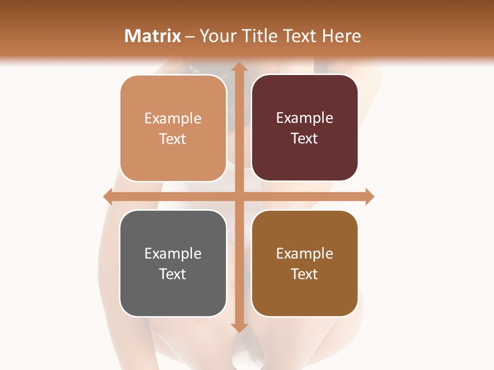 Girl On The Scales PowerPoint Template