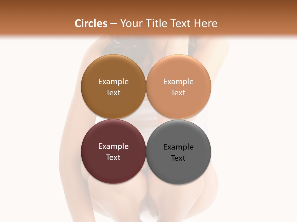 Girl On The Scales PowerPoint Template