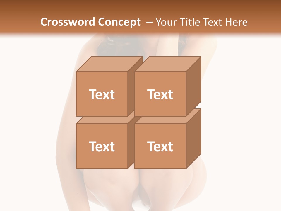 Girl On The Scales PowerPoint Template