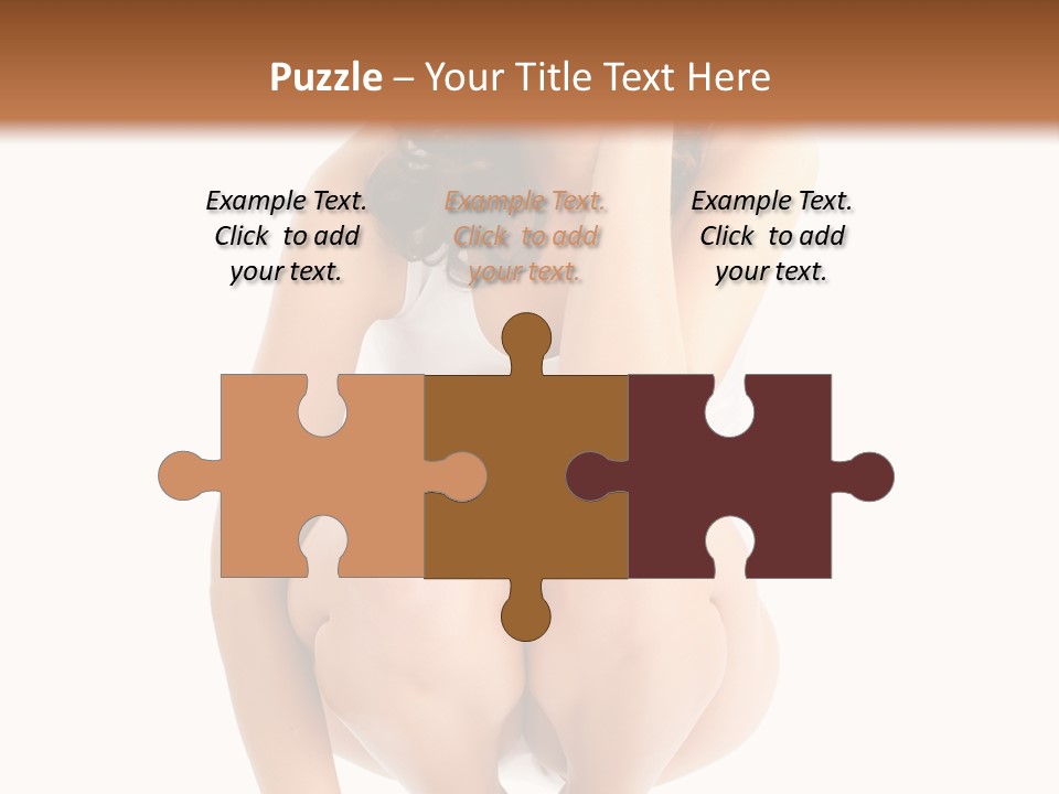 Girl On The Scales PowerPoint Template