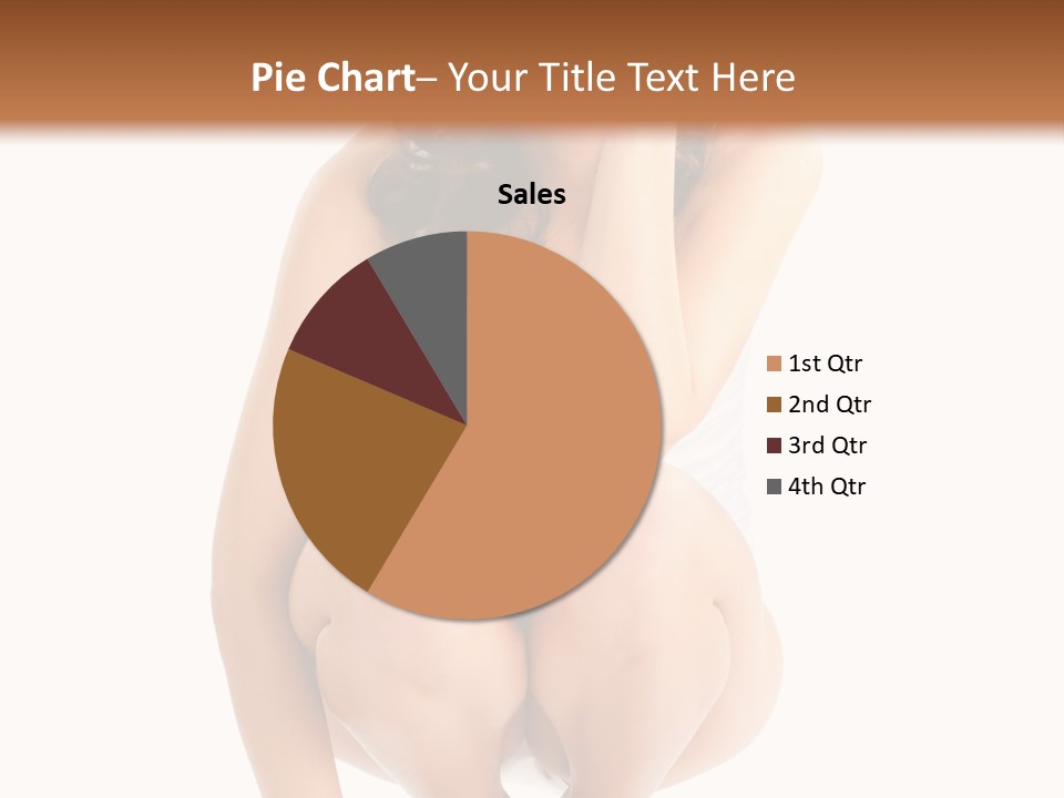Girl On The Scales PowerPoint Template