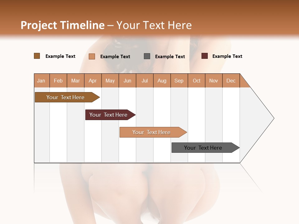 Girl On The Scales PowerPoint Template
