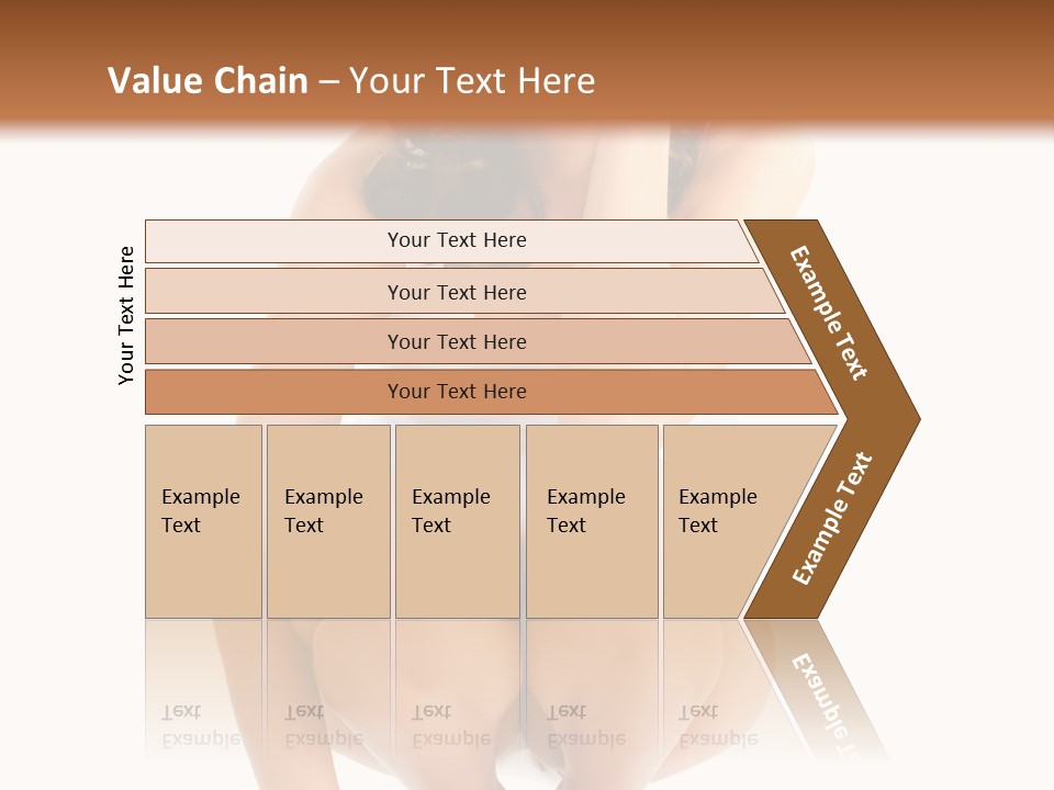 Girl On The Scales PowerPoint Template