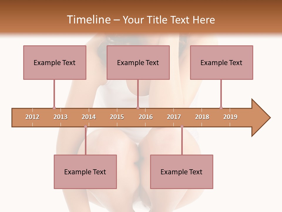 Girl On The Scales PowerPoint Template