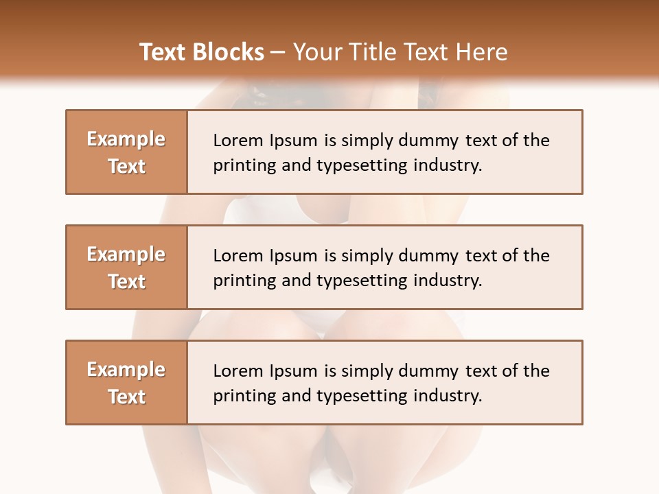 Girl On The Scales PowerPoint Template