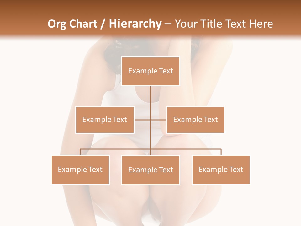 Girl On The Scales PowerPoint Template