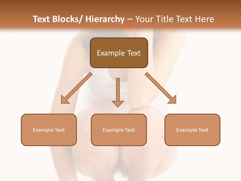 Girl On The Scales PowerPoint Template
