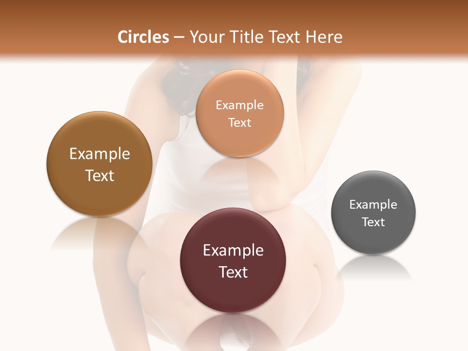 Girl On The Scales PowerPoint Template