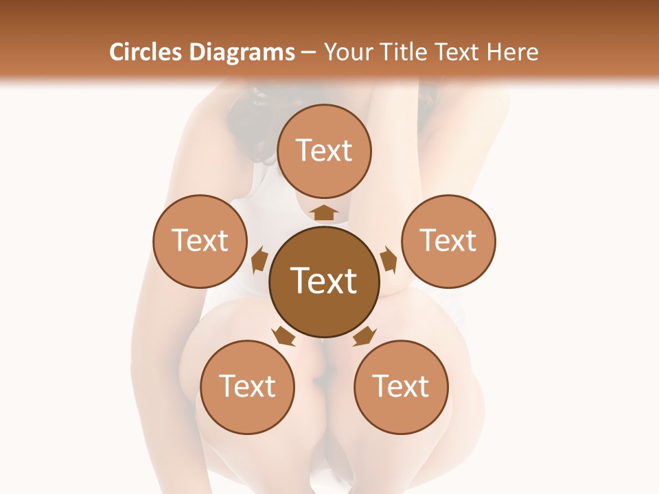 Girl On The Scales PowerPoint Template