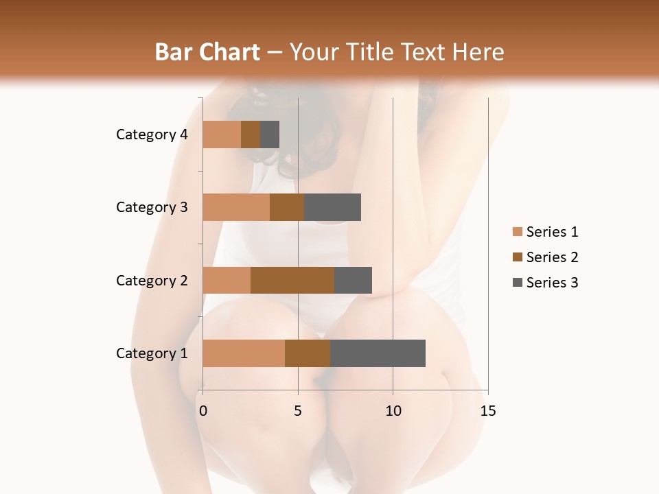 Girl On The Scales PowerPoint Template