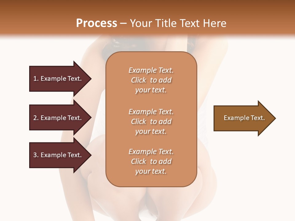 Girl On The Scales PowerPoint Template