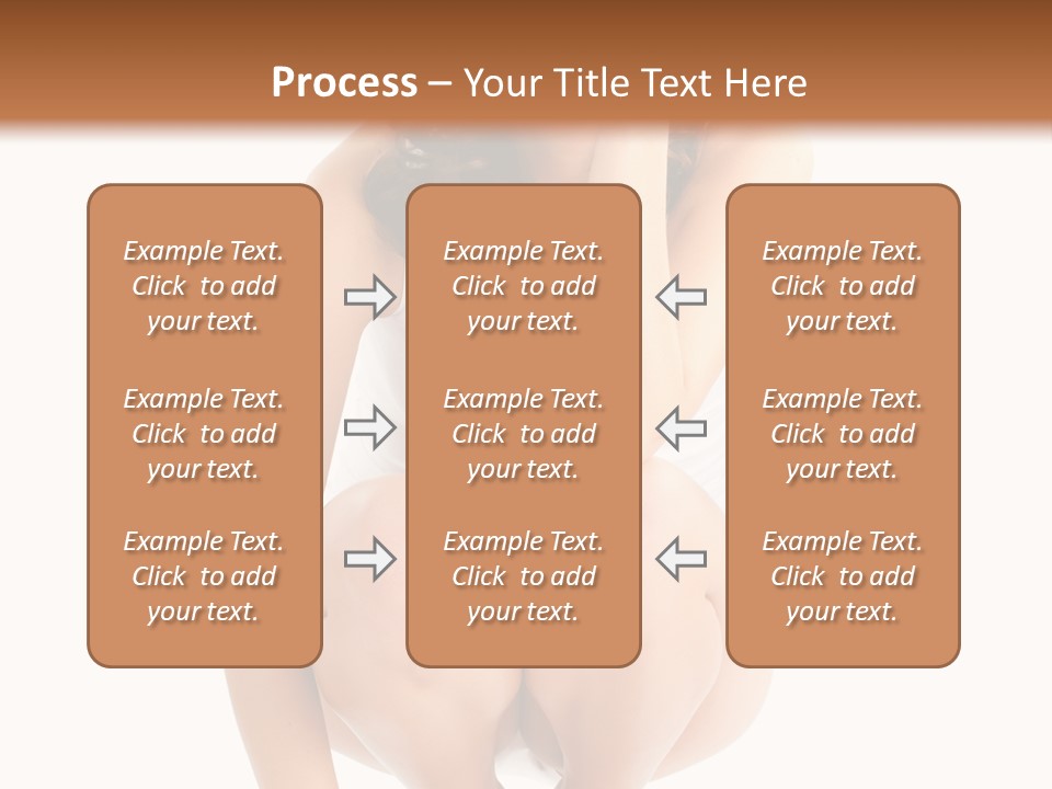 Girl On The Scales PowerPoint Template