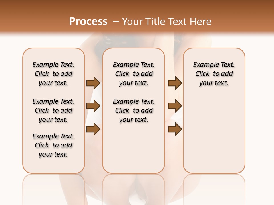 Girl On The Scales PowerPoint Template