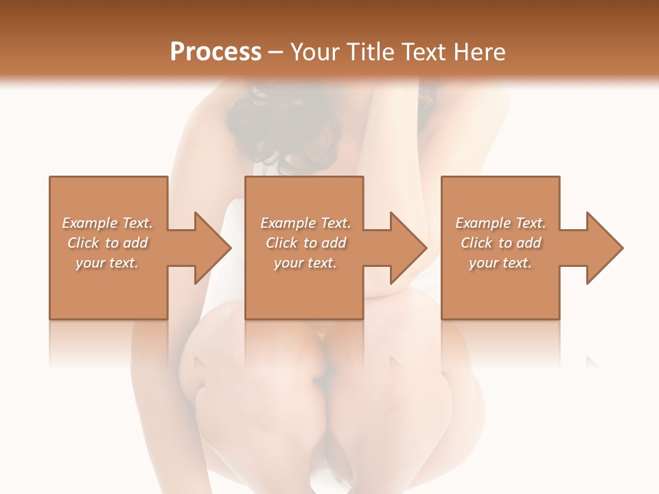 Girl On The Scales PowerPoint Template