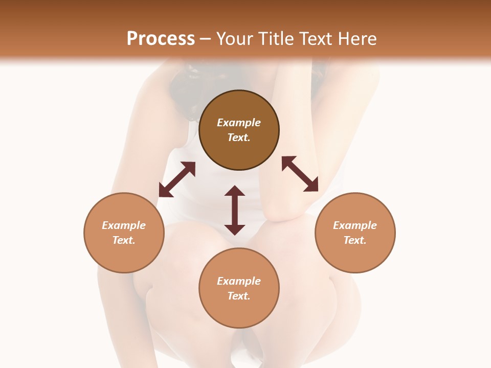 Girl On The Scales PowerPoint Template