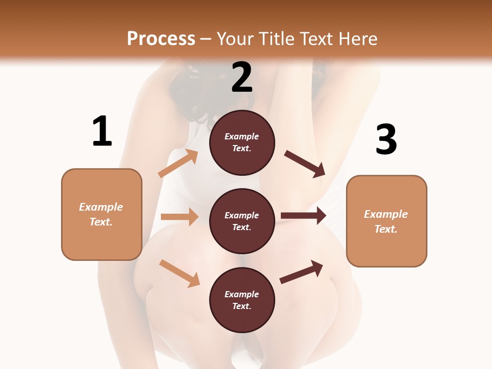 Girl On The Scales PowerPoint Template