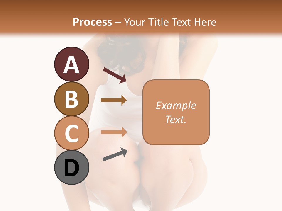 Girl On The Scales PowerPoint Template