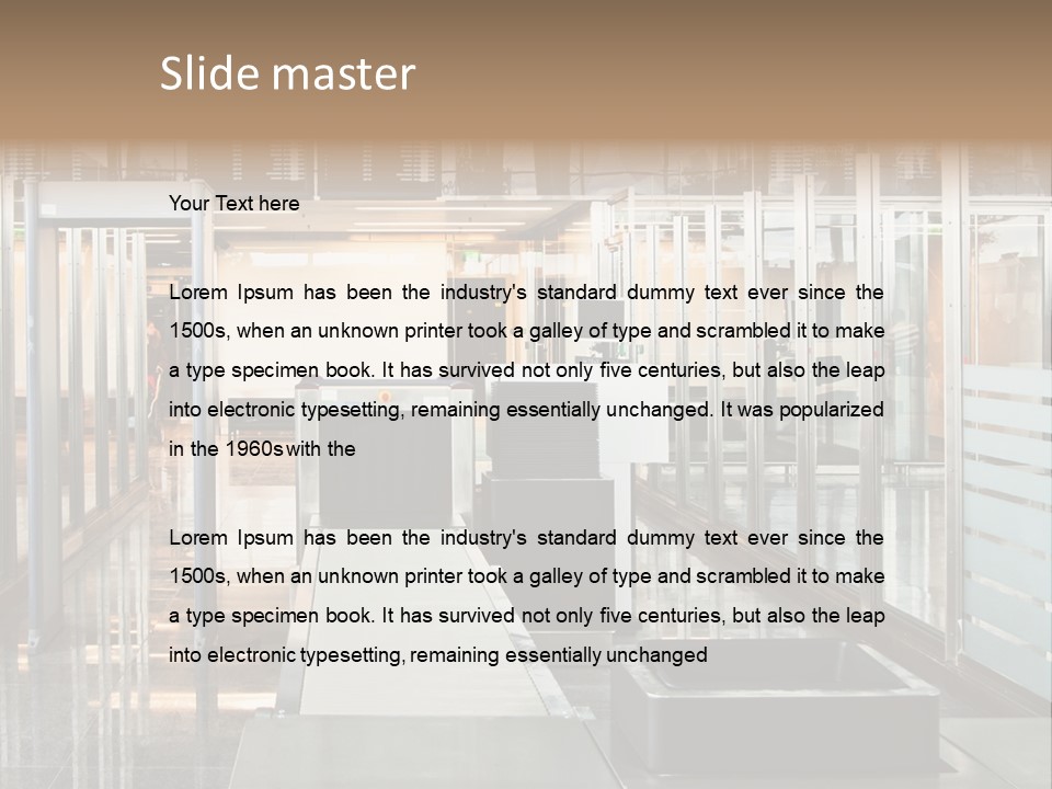 Customs PowerPoint Template