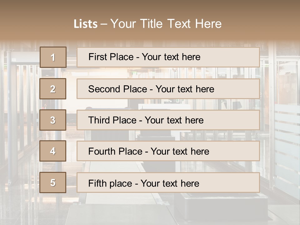 Customs PowerPoint Template