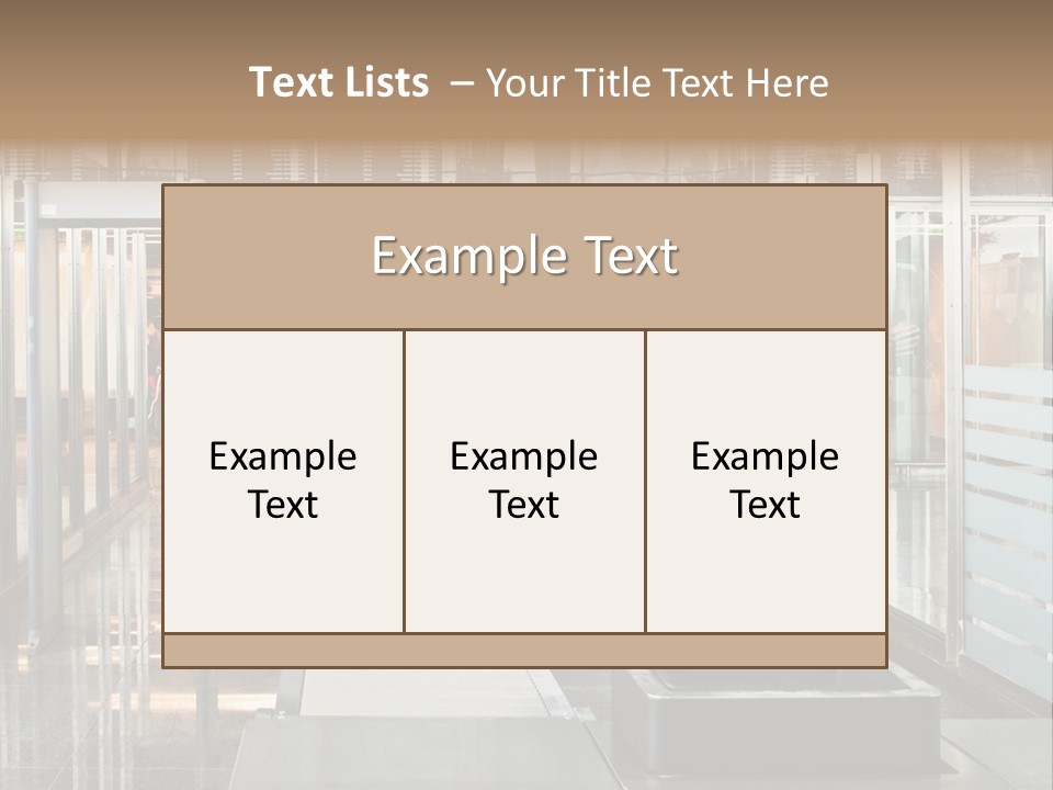 Customs PowerPoint Template