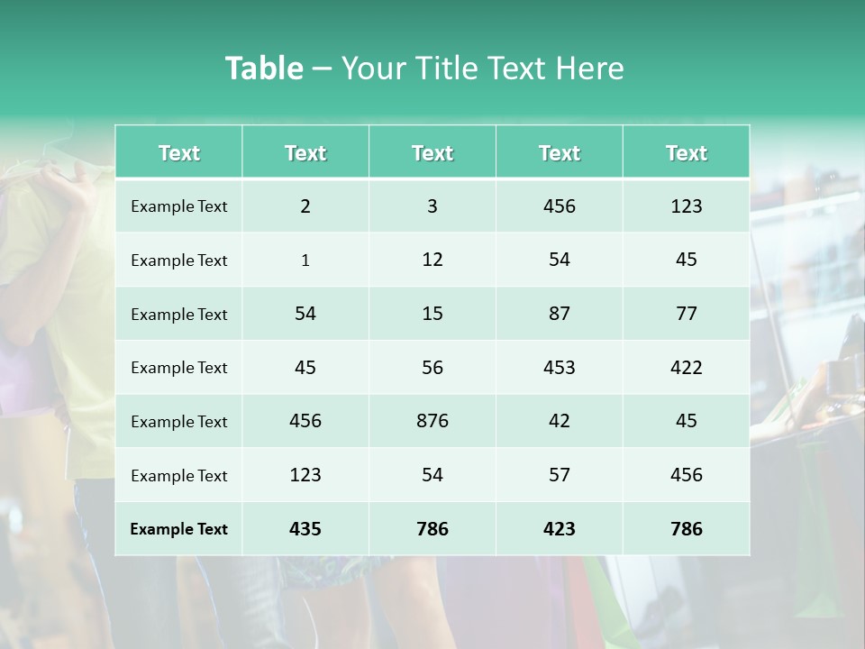 Shopping PowerPoint Template