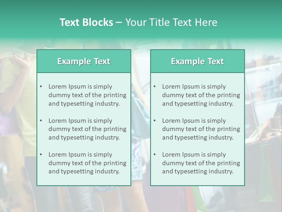 Shopping PowerPoint Template
