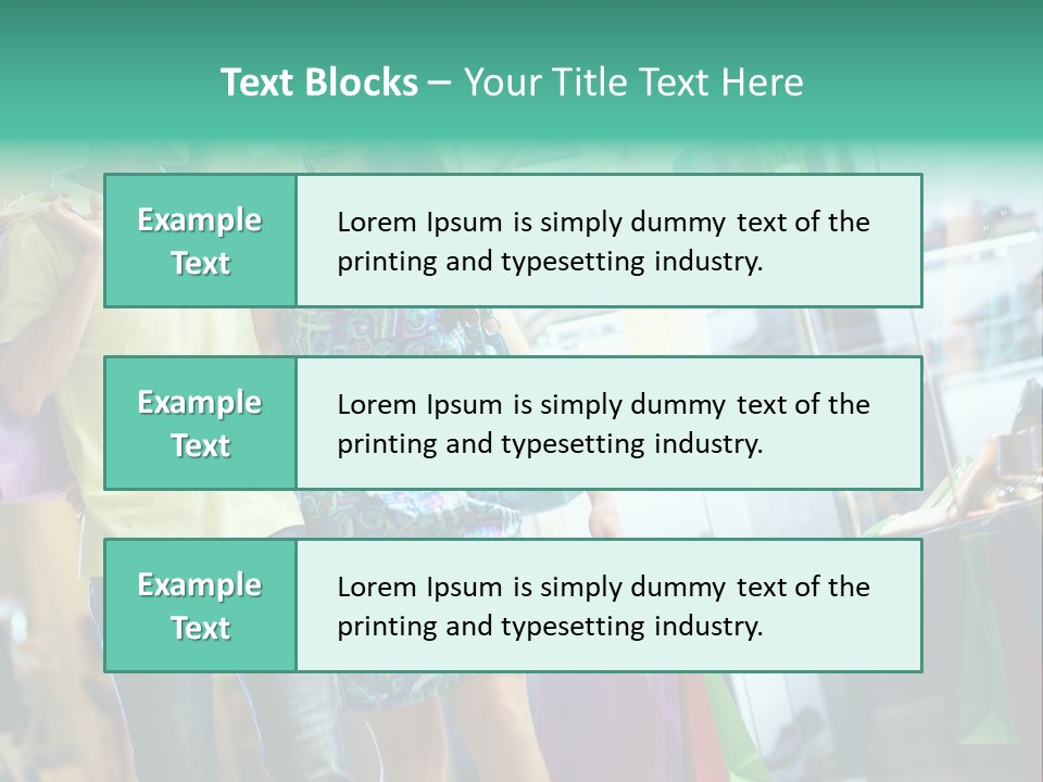 Shopping PowerPoint Template