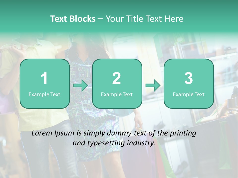 Shopping PowerPoint Template