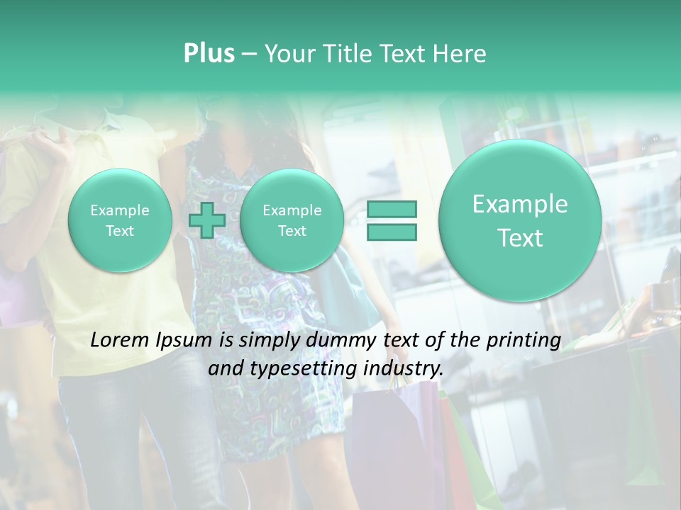 Shopping PowerPoint Template