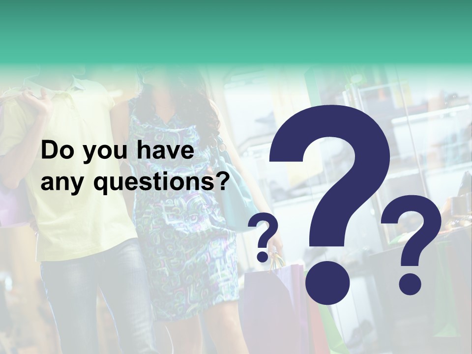 Shopping PowerPoint Template