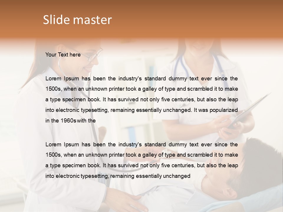 On Examination By A Doctor PowerPoint Template