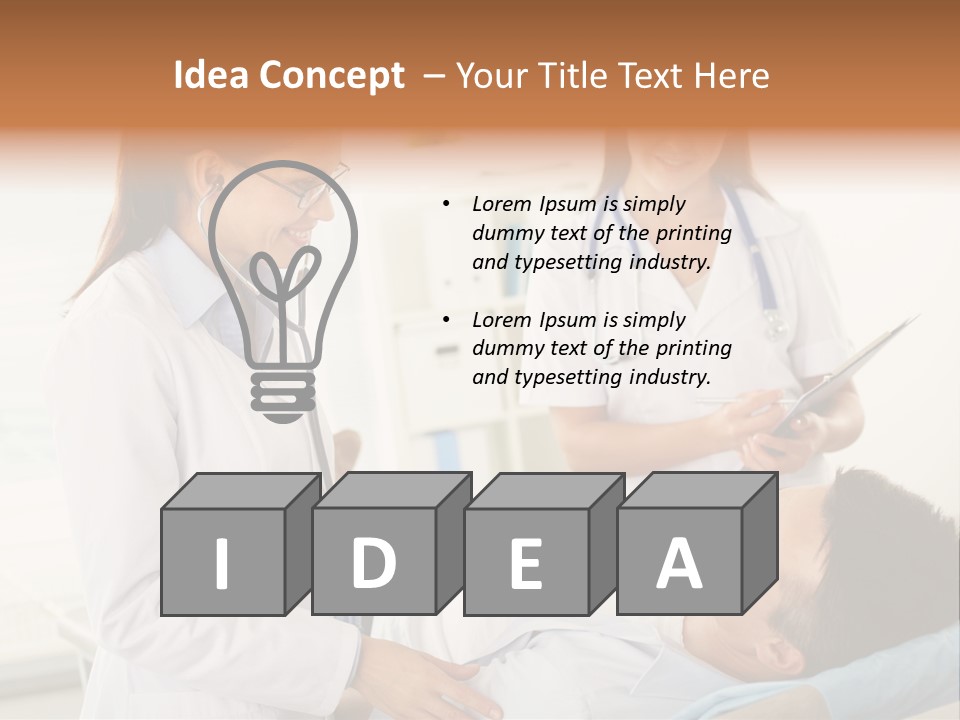On Examination By A Doctor PowerPoint Template