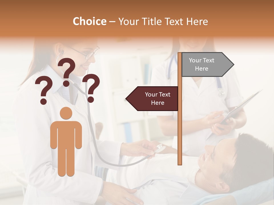 On Examination By A Doctor PowerPoint Template