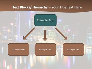Wonderful Night City PowerPoint Template