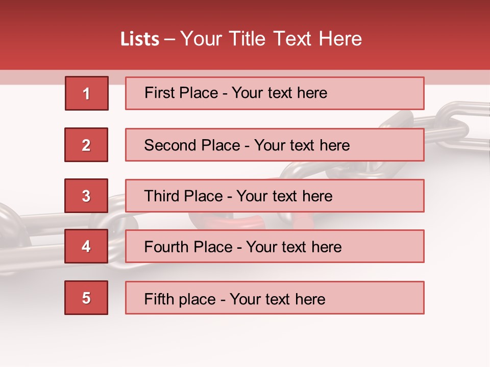 Weak Link PowerPoint Template