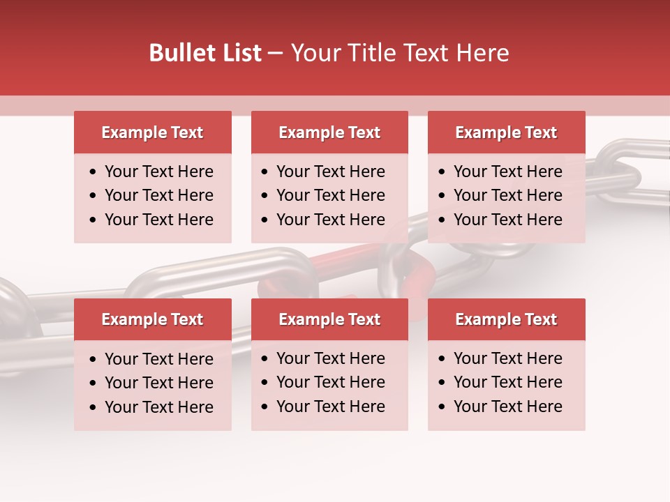 Weak Link PowerPoint Template