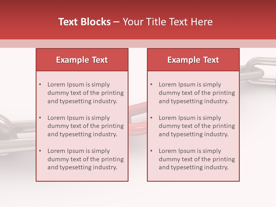 Weak Link PowerPoint Template