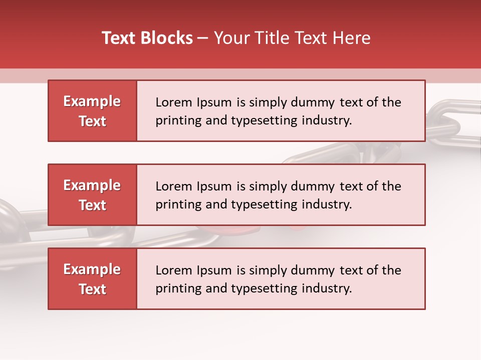 Weak Link PowerPoint Template