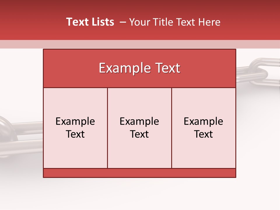 Weak Link PowerPoint Template
