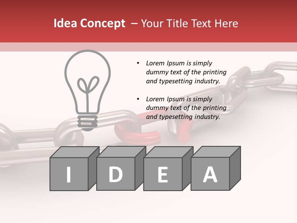 Weak Link PowerPoint Template