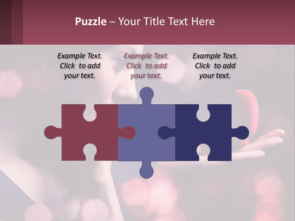 Offer A Girl A Ring And A Heart PowerPoint Template