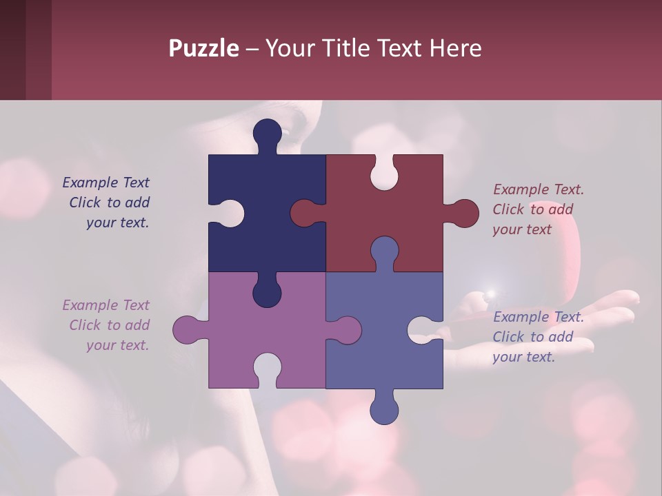 Offer A Girl A Ring And A Heart PowerPoint Template