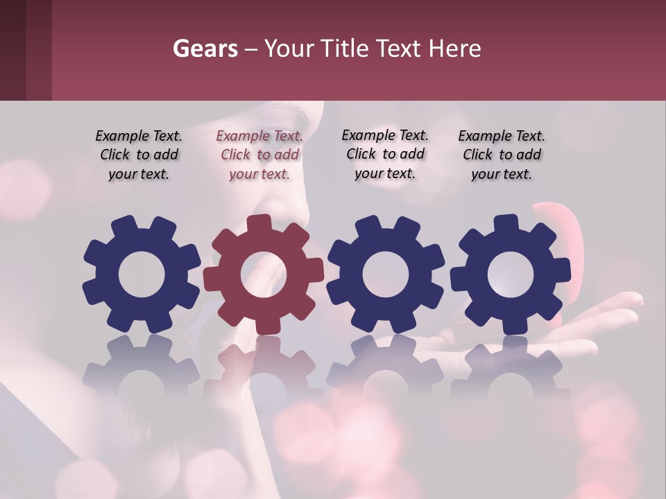 Offer A Girl A Ring And A Heart PowerPoint Template