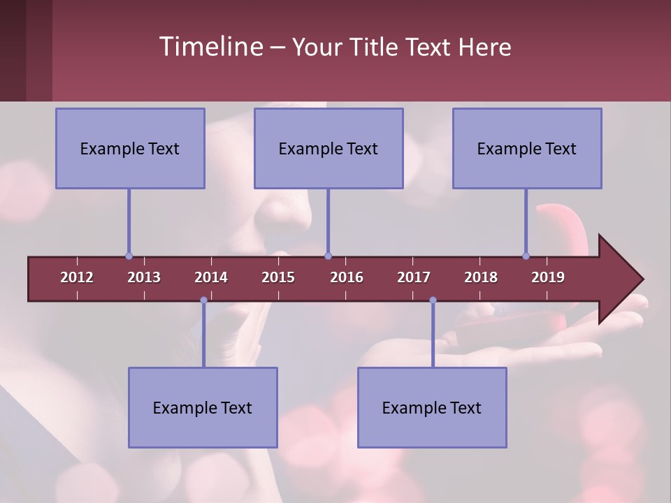 Offer A Girl A Ring And A Heart PowerPoint Template