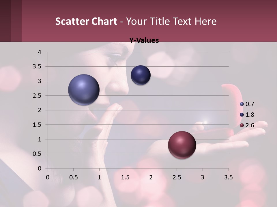 Offer A Girl A Ring And A Heart PowerPoint Template