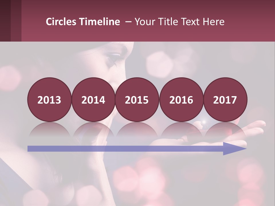 Offer A Girl A Ring And A Heart PowerPoint Template