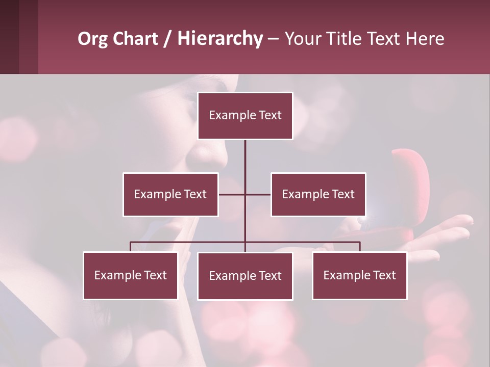 Offer A Girl A Ring And A Heart PowerPoint Template