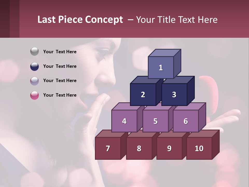 Offer A Girl A Ring And A Heart PowerPoint Template